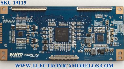 T-CON / RCA V420DK2-PS1 / V420DK2-PS1 / 20140822 / V5.3 /18688738452 / MODELOS LED42C45RQ 5501-LE42C45-A4 / LED42C45RQ